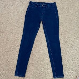 navy blue jeggings